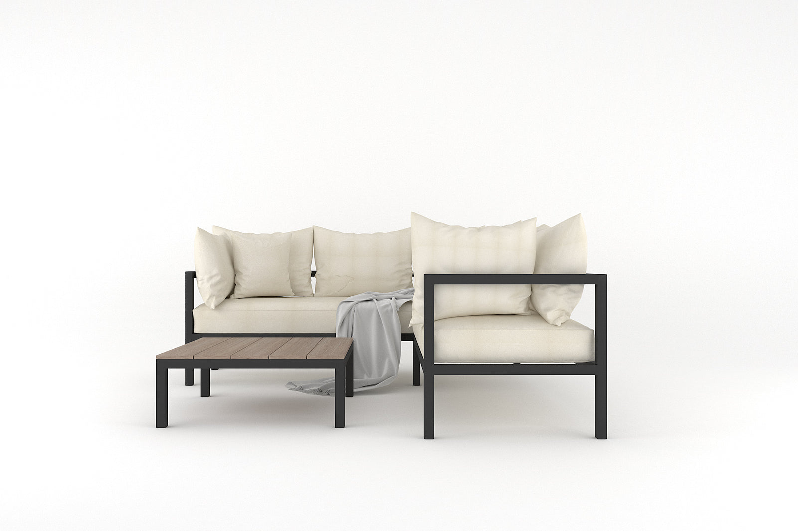 Beach Luxury Sectional Sofa Set image 3