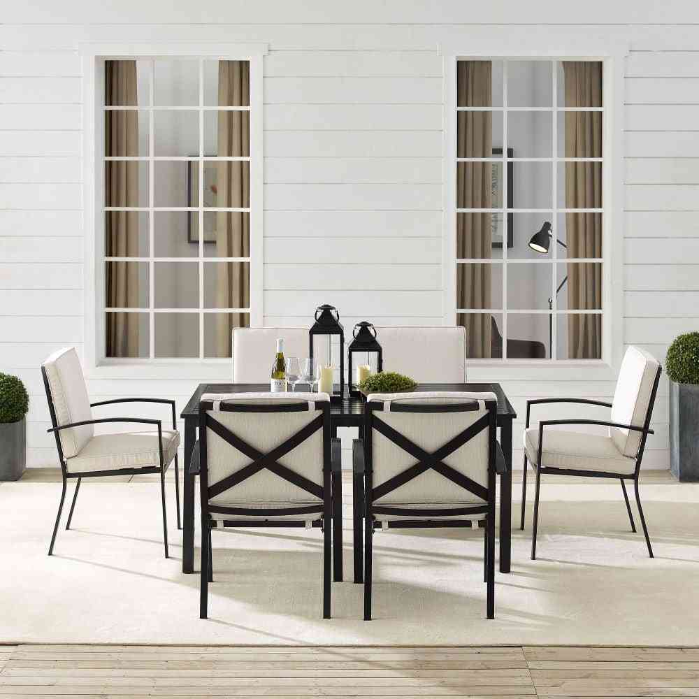 Kaplan 7pc Outdoor Dining Set image 2