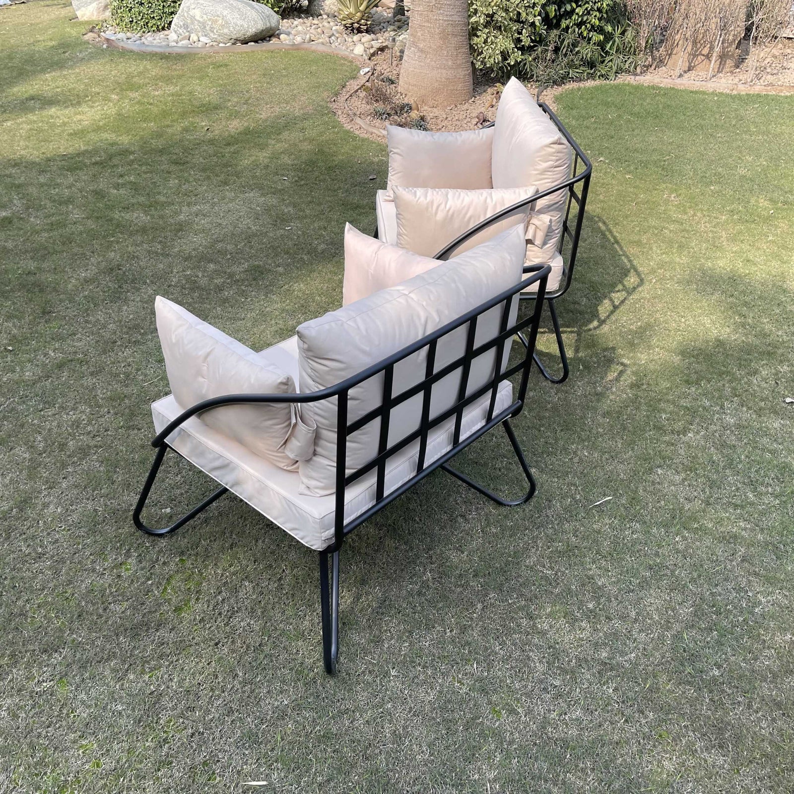 Etheral Patio Chairs with Cushions (Set of 2) image 5