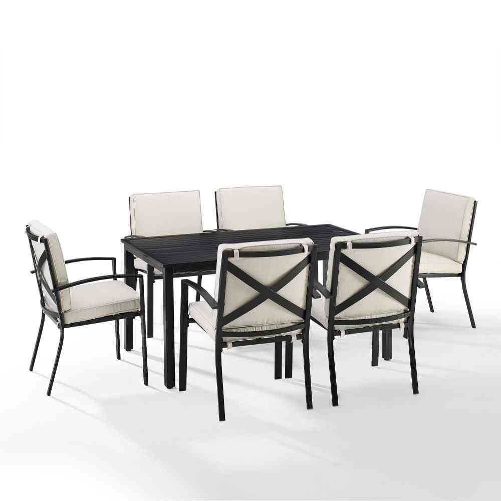 Kaplan 7pc Outdoor Dining Set image 6