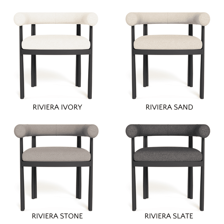 Cove Luxe Metal Outdoor Dining Chair image 4