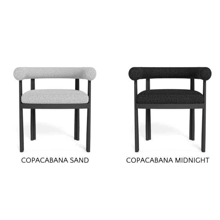 Cove Luxe Metal Outdoor Dining Chair image 3