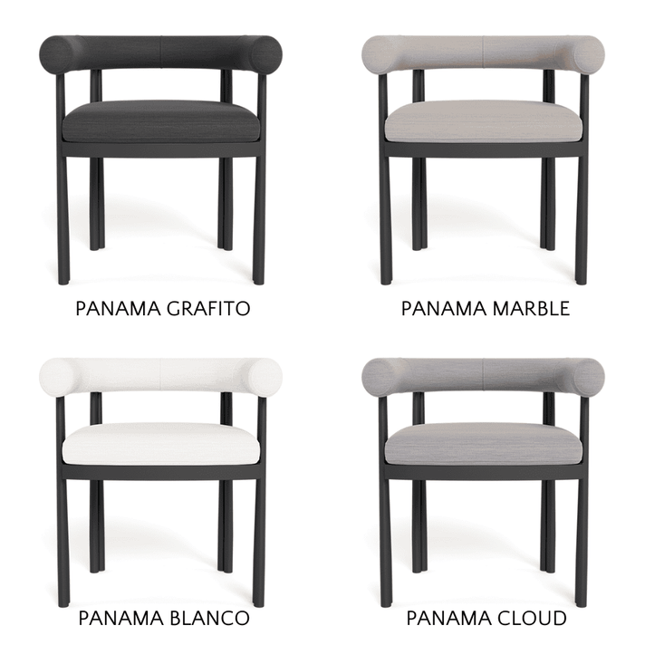 Cove Luxe Metal Outdoor Dining Chair image 2