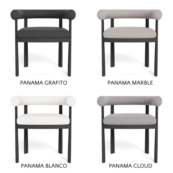 Cove Luxe Metal Outdoor Dining Chair image 2