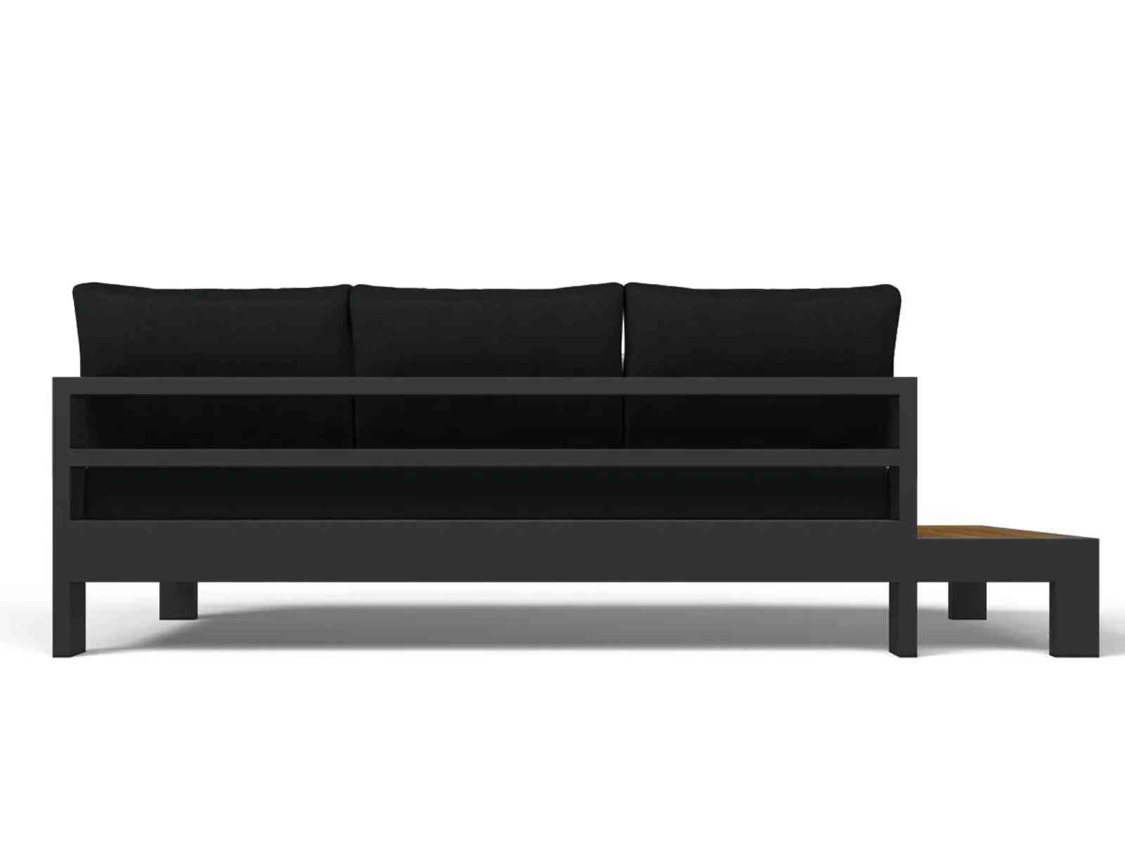 Aspen 6 Seater Outdoor Teak Platform Lounge Setting image 2