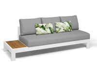 Aspen 5 Seater Outdoor Teak Platform Lounge Setting image 8