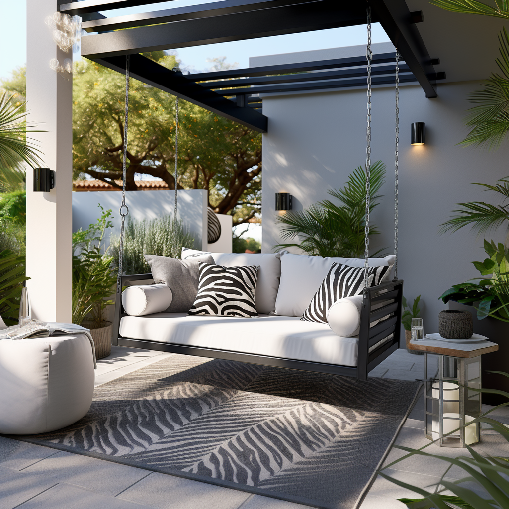 Frill Hanging Sofa image 0