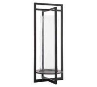 Brooks Cross Bar Metal Outdoor Lantern- Pair image 7