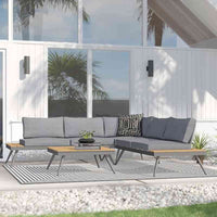 Nexus Sectional Sofa Suite - Brown image 5