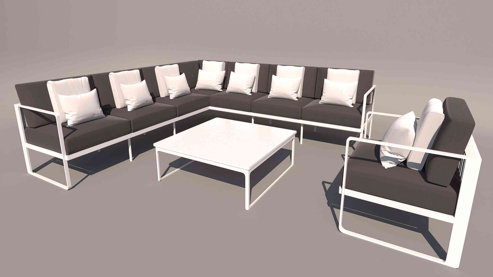 Luxe Outdoor Sofa Set image 5