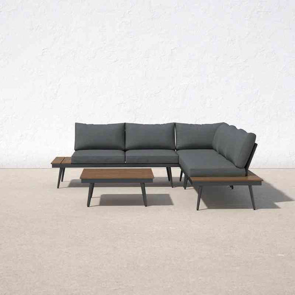 Nexus Sectional Sofa Suite - Brown