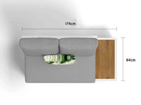 Aspen 5 Seater Outdoor Teak Platform Lounge Setting image 3