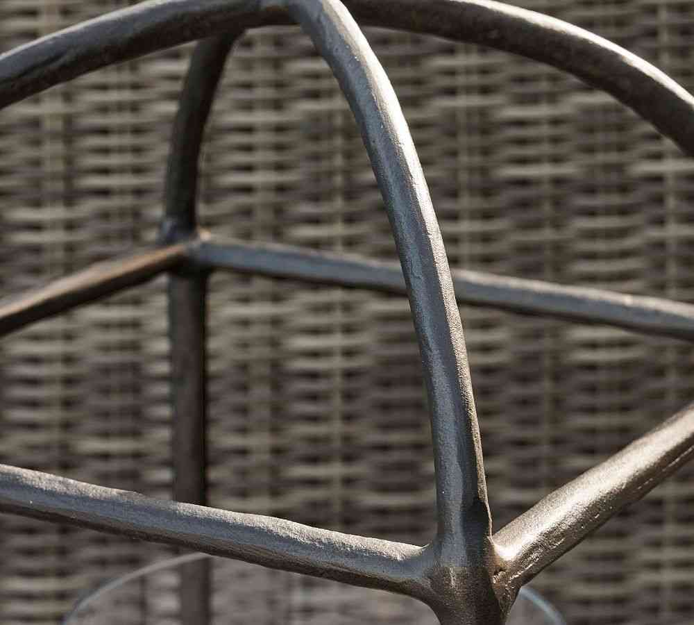 Fallon Forged-Iron Outdoor Lantern- Pair image 11