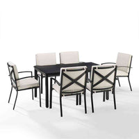 Kaplan 7pc Outdoor Dining Set image 6