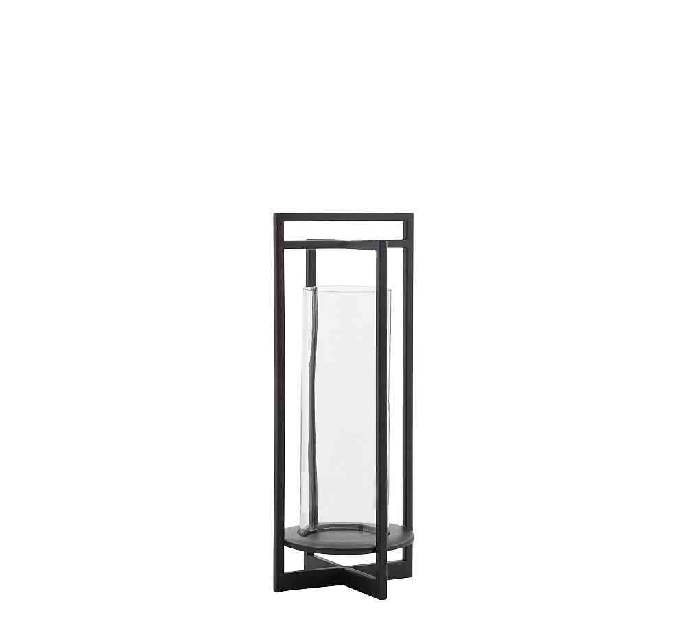 Brooks Cross Bar Metal Outdoor Lantern- Pair image 6