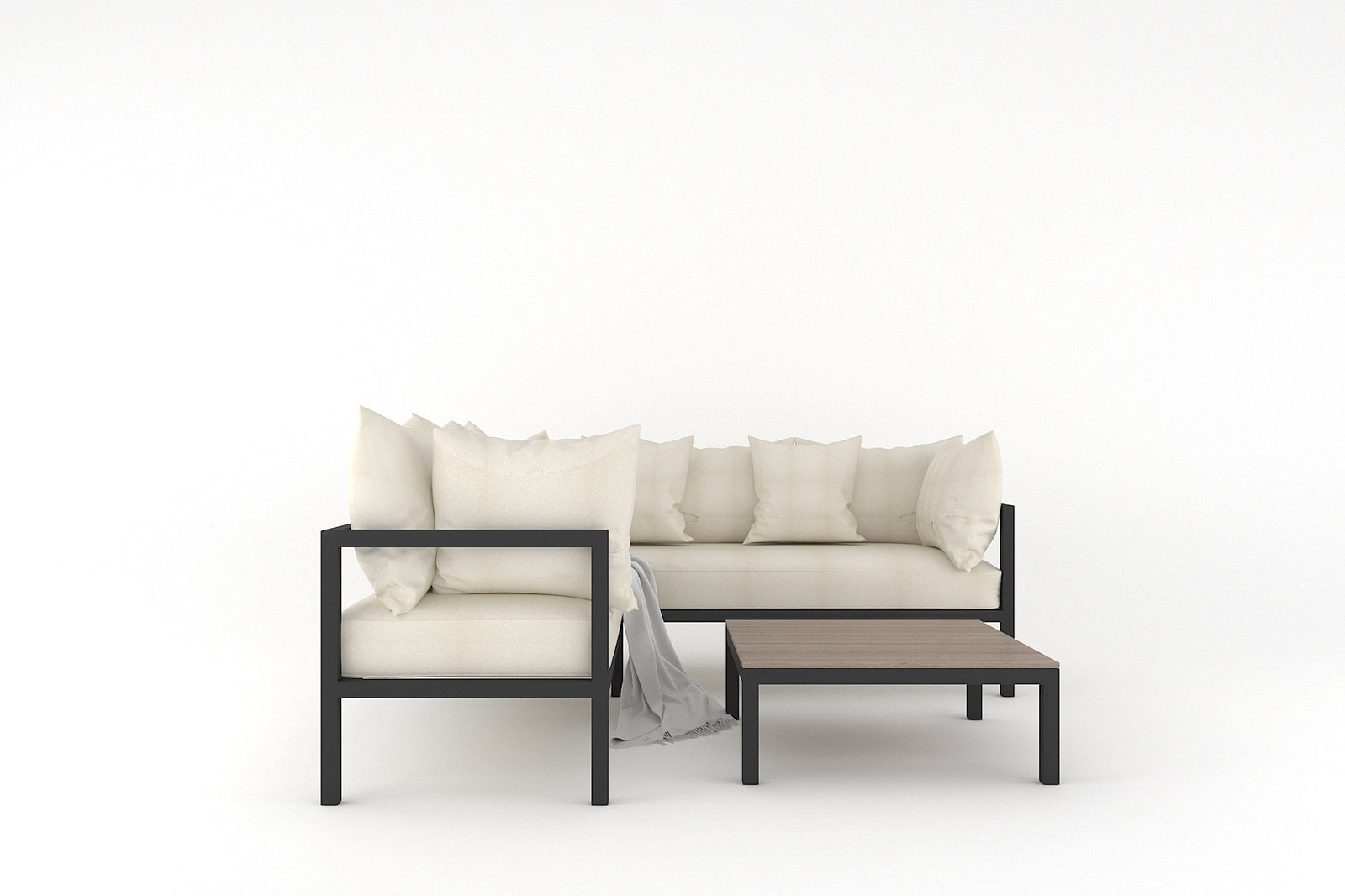 Beach Luxury Sectional Sofa Set image 1