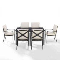 Kaplan 7pc Outdoor Dining Set image 7