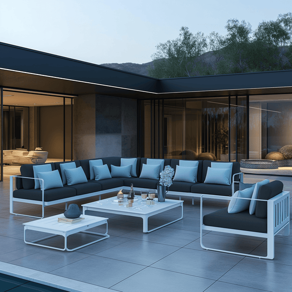 Luxe Outdoor Sofa Set