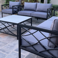 Elegante Contemporary Set - 6 Seater image 6