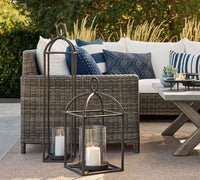 Fallon Forged-Iron Outdoor Lantern- Pair image 13