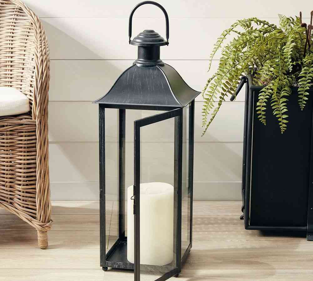 Avery Metal Outdoor Lantern image 2