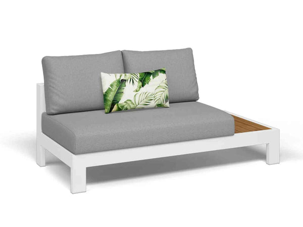 Aspen 5 Seater Outdoor Teak Platform Lounge Setting image 1