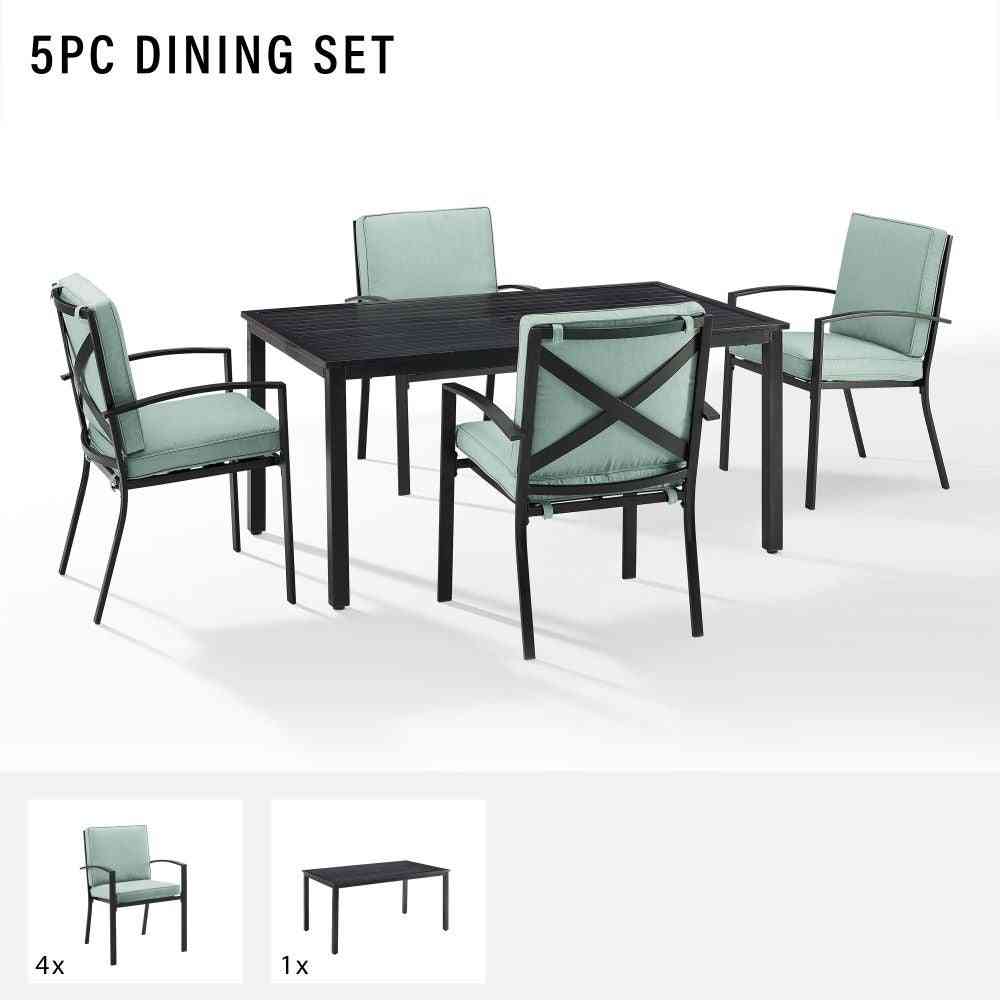 Kaplan 5pc Outdoor Dining Set image 4