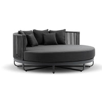 Solene Round Daybed with Artisan Rope Detailing