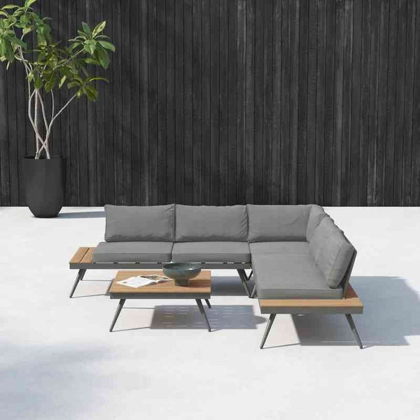 Nexus Sectional Sofa Suite - Brown image 1