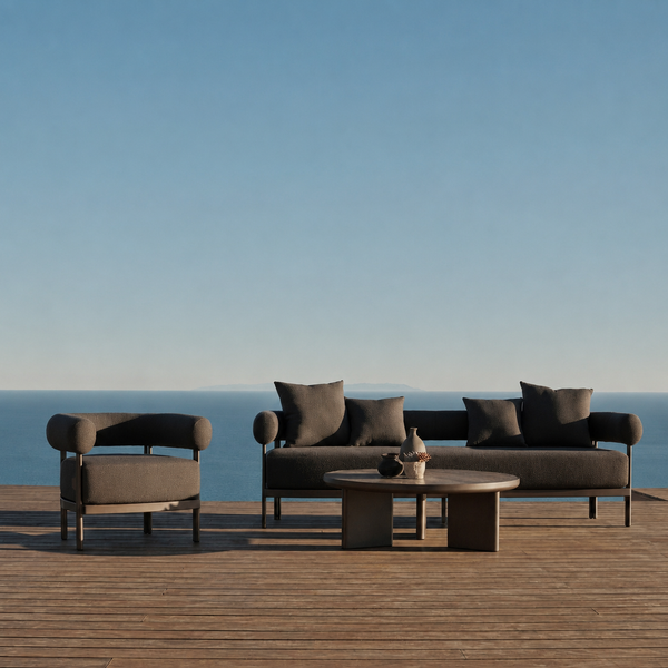 Cove luxe Lounger Sofa Set-4 Seater