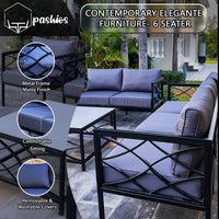 Elegante Contemporary Set - 6 Seater image 7