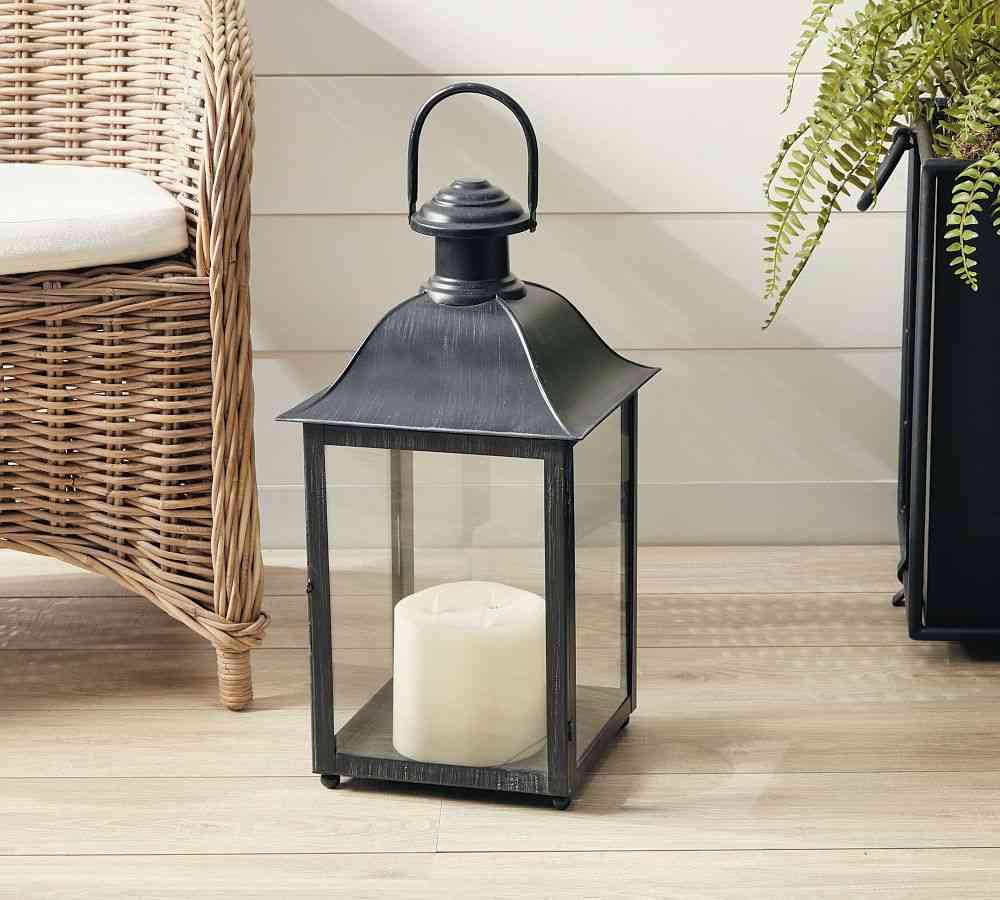 Avery Metal Outdoor Lantern image 1