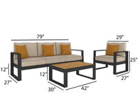 Alpine Aura Sofa Set image 4