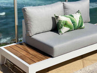 Aspen 5 Seater Outdoor Teak Platform Lounge Setting image 6