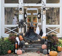 Caleb Handcrafted Metal Outdoor Lantern-Pair image 8