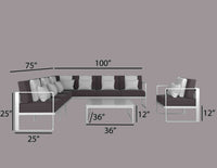 Luxe Outdoor Sofa Set image 7