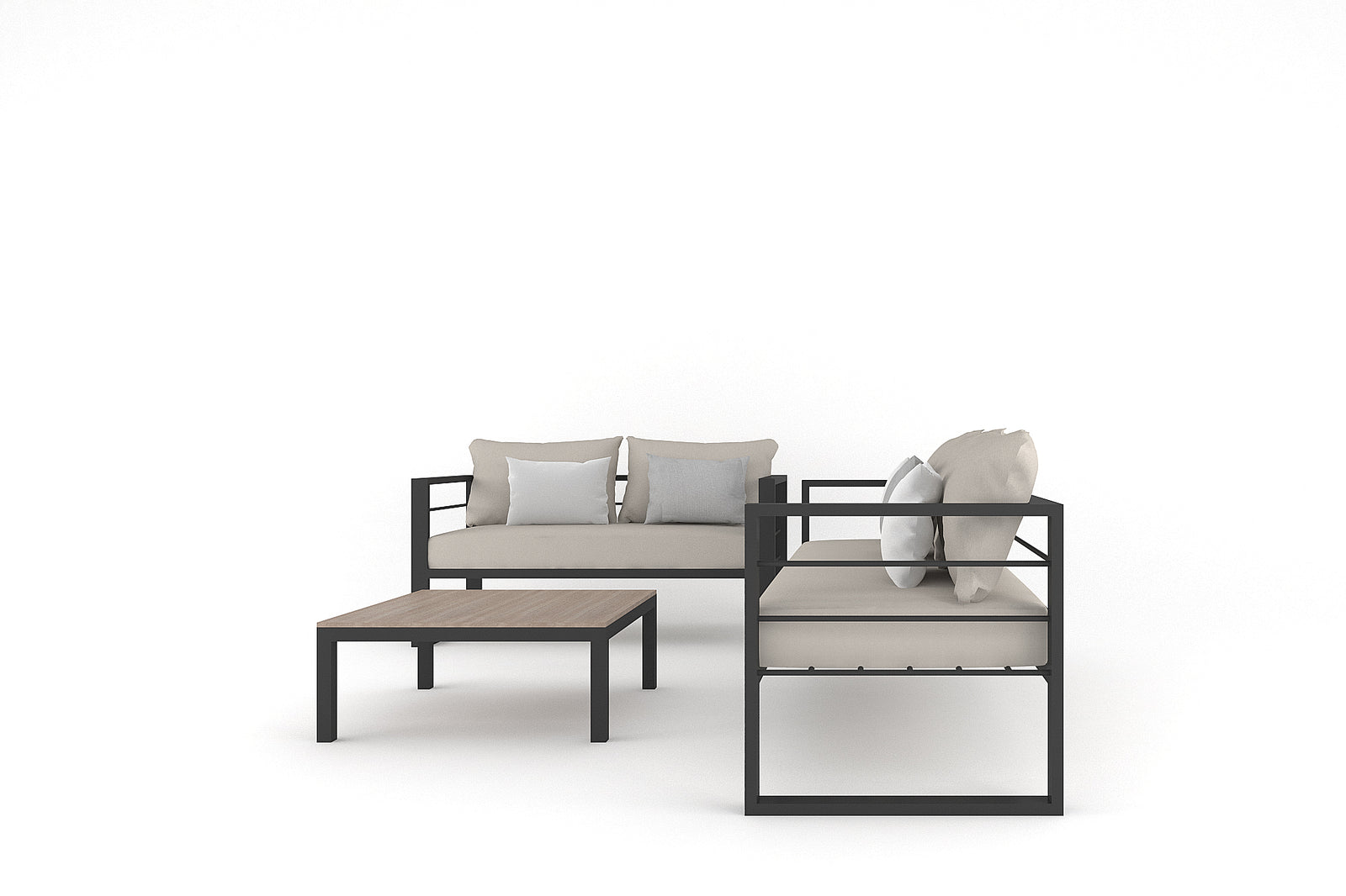 Pool Deck Contemporary Set- 5 seater image 2