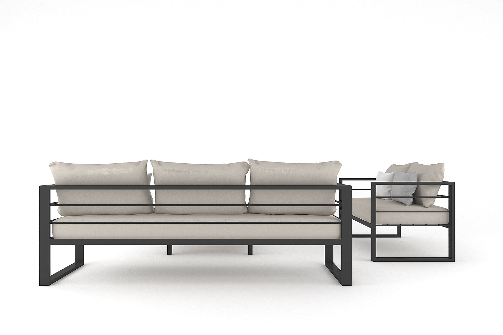 Pool Deck Contemporary Set- 5 seater image 3