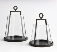 Easton Forged-Metal Outdoor Lantern-Pair image 10