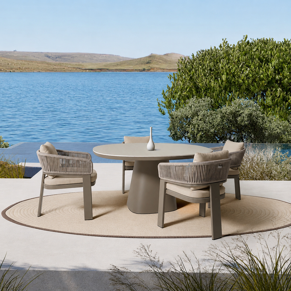 Cannes 4-Seater Dining Set